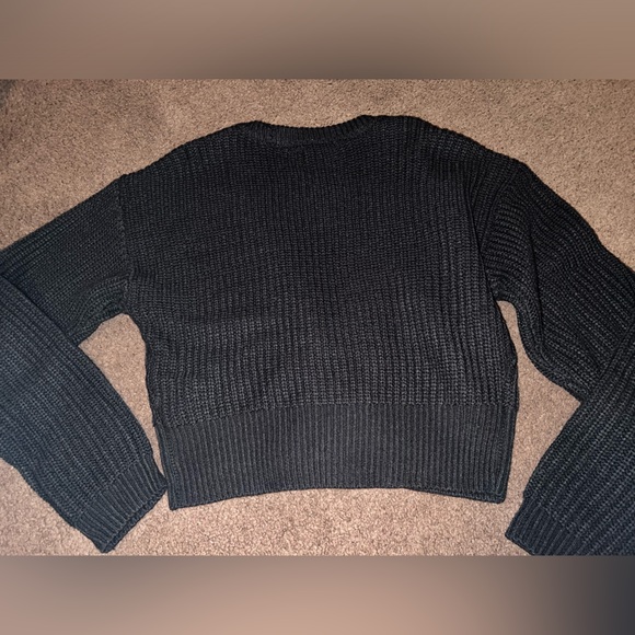 Black Knit Sweater - CLOTH by Design - Picture 2 of 4